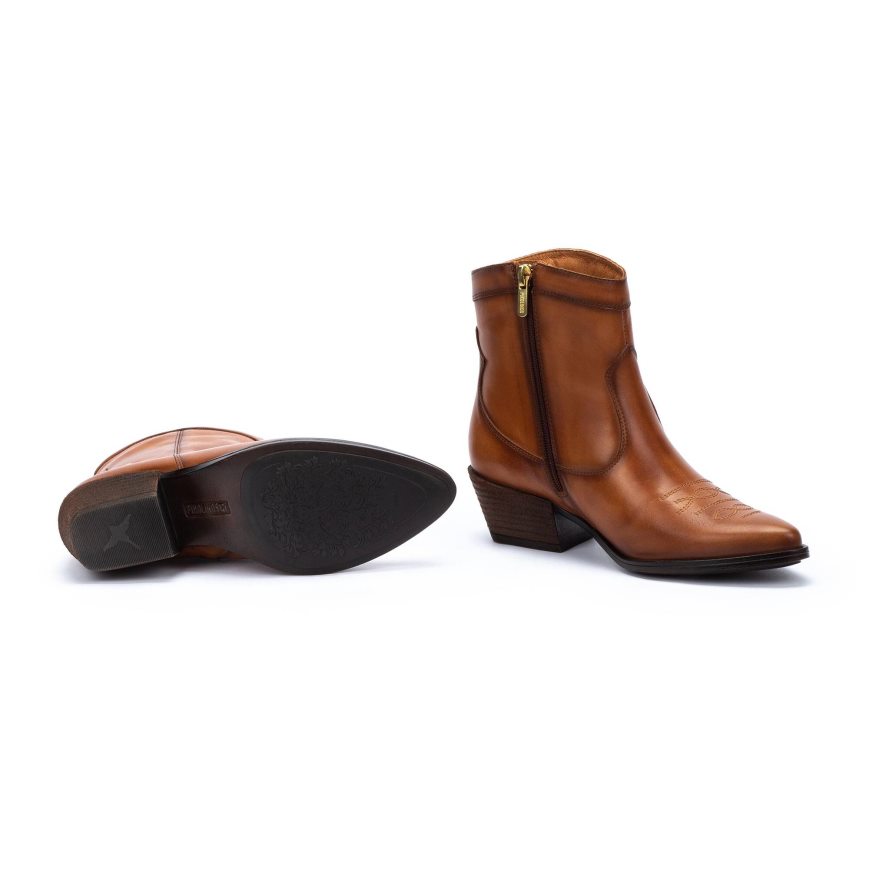 Women's Pikolinos VERGEL Ankle Boots Brown | NZ ZQ20957